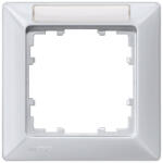 Siemens 5TG2551-4 1-es keret feliratmezővel, alumínium (RAL9006), DELTA line (5TG25514)