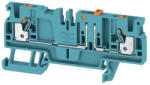 Weidmüller mérő-bontó sorkapocs ADT 2.5 2C BL (0, 14-2, 5mm2), TS35/Wemid, 500V/20A, kék 1989810000 (1989810000)