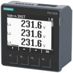 Siemens 7KM3220-1BA01-1EA0 SENTRON PAC3220 multiműszer, 24-60VDC, Modbus TCP, MID hitelesítés nélkül (7KM32201BA011EA0)