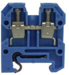 Weidmüller átmenő sorkapocs AKZ 4 BL (0, 13-6mm2), TS15/PA, IEC 400V/32A, kék, 0294380000 (0294380000)