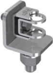 J. Pröpster 920181 dőlésszög kiegyenlítő CC-kapoccsal max 1500mm alumínium felfogórudakhoz, V2A (920181)