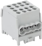 Tracon Főáramköri leágazó kapocs, sínre szerelhető, szürke 2, 5-25mm2, 101A FLECU-25-16-4 Tracon (FLECU-25-16-4)