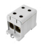 Pollmann Electrotech Fővezeték sorkapocs 2x150/2x150mm2 (35-150mm2) szürke UK 150/2, 2090210 Pollmann (2090210)