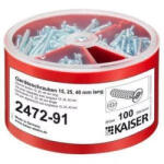 Kaiser 2472-91 3×100 darabos készülékrögzítő csavarkészlet (2472-91)