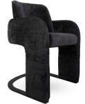  MaMaison BORA Modern Szövetborítású Szék Fekete (KHM-MM001501100353) - pepita