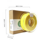 Maertz PLA Pro nyomtatószál 2.85mm, 1kg sárga (PMMA-1009-018) (PMMA-1009-018)