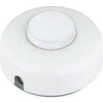 inter Bär 1 pólusú lábkapcsoló, 2 A 250 V/AC, fehér (5062-508.01)