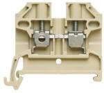 Weidmüller Átmenő sorkapocs SAKD 2.5/35 (0, 08-4mm2), TS35/PA, IEC 500V/24A, bézs, 0268860000 Weidmüller (0268860000)