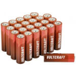 VOLTCRAFT Ceruzaelem készlet, alkáli mangán 3000 mAh 1, 5 V 24 db, Industrial LR6 (VC-12668760) (VC-12668760) - aqua