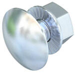 OBO félgömbfejű csavar kombianyával, cink M6x30 6406907 (6406907)