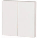 Eaton xComfort 2 csatornás billenő kapcsoló, fehér, 126046 (126046)