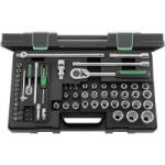 STAHLWILLE 86TX KN (96013702) Dugókulcs készlet 1/4 (6, 3 mm), 1/2 (12, 5 mm) 63 részes (96013702)