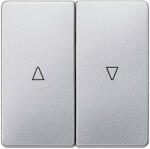 Siemens 5TG6254 redőny/zsalu billentyű, alumínium (RAL9006), DELTA i-system (5TG6254)