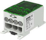Morek Elosztóblokk OJL 400A zöld 1xAF/Cu95-240 - 4xCu35/3xCu50 MAB1403G10 (MAB1403G10)