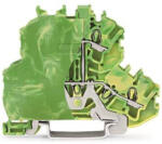 Wago 2002-2207/099-000 Emeletes sorkapocs4 vezetékes földelő sorkapocs, zöld-sárga (2002-2207/099-000)