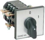 Ganz KKM2-115-6002 BE-KI kapcsoló, tokozott kézikapcsoló 115A, IP65, 3P, Ganz (904-6002-972)