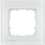 Siemens 5TG1201 1-es keret, üveg, kristályzöld, DELTA miro (5TG1201)
