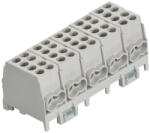 Pollmann Electrotech Fővezeték sorkapocs 5P 2x 25/2x16mm2 szürke HLAK 25-5/10 POL 2080519 (2080519) - lumenet