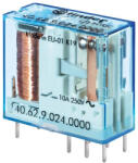 Finder 40.62. 9.024. 0000 relé 2CO(váltó) 10A 24V DC, 5, 3mm lábkiosztás (40.62.9.024.0000)
