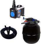 Sunsun CPF-75000 nyomásszűrő szett CTP-14000 szivattyúval + 3 m tömlő és indító baktérium
