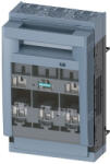 Siemens 3NP1143-1BC10 szakaszoló, 3P 250A, NH1, 60mm-es sínre, lapos csatlakozó (3NP11431BC10)