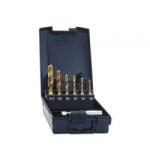 Exact (05930) Kombinált menetfúró 7 részes Metrikus M3, M4, M5, M6, M8, M10 Jobb vágó HSS 1 készlet (05930)