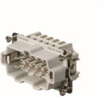 Weidmüller Érintkezőbetét HDC, dugó 500V, 16A, pólus: 10, HDC HE 10 MP 1873550000 Weidmüller (1873550000)