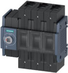 Siemens 3KD3230-2NE10-0 szakaszolókapcsoló 3P 125A, baloldali működtetés, kengyeles csatlakozó (3KD32302NE100)
