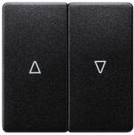 Siemens 5TG6234 redőny/zsalu billentyű, antracit (RAL7016), DELTA i-system (5TG6234)