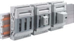 Rittal Szakaszoló biztosíték vízszintes 00-160A, 60 mm sínrendszerre, keretkapcsos csatlakozás Rittal SV 9343.000 (9343000)