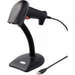 Renkforce 2D vonalkód szkenner Vezetékes 1D, 2D Lézer Fekete Kézi szkenner USB (RF-3376032) - aqua