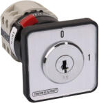 TRACON Főkapcsoló, kulcsos, BE-KI 400V, 50Hz, 20A, 4P, 5, 5kW, 48×48mm TKFK-20 Tracon (TKFK-20)