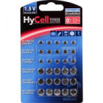 HyCell Gombelem készlet 5x AG 1, AG 3, AG 4, AG 10, AG 12, AG 13 (5015473-510) - aqua
