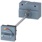 Siemens 3VA9257-0FK21 rotációs hajtás 3VA1-hez (250A), komplett, szürke, 8x8mm 300mm-es tengely, IP65 (3VA92570FK21)