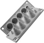 Morek kábelbevezető, MC10, IP54, RAL7035 szürke UL94 V0 (103552) (beütő tüskék nélkül) MBA1N10X11 (MBA1N10X11)