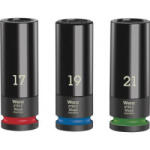 Wera Wheel Impaktor C Set 1 Dugókulcs betét készlet 1/2 3 részes (05004595001) (05004595001)