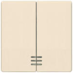 Siemens 5TG6274 csillár billentyű, fényjelzős, krémfehér (RAL1013), DELTA line (5TG6274)