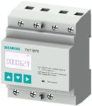Siemens 7KT1670 fogyasztásmérő, 3F, 80A (direkt), Cl. 1, MID hitelesítés nélkül, tariffa kimenet, S0/digitális kimenet (7KT1670)