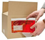  Okmánykísérő Tasak C/5 - Piros, Öntapadós, 240x185 mm (1000 db)