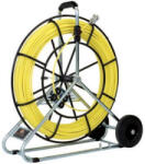 Runpotec 100920 GF11 Standard-Set üvegszálas berudaló, 11 mm, 100 m, nagyobb csőátmérőkhöz, kerekes acél csévélődobbal és méterszámlálóval (100920)
