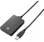 Renkforce 4 portos USB 3.0 hub, fekete, Renkforce (RF-4842435)