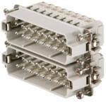 Weidmüller Érintkezőbetét HDC, dugó 250V, 16A, pólus: 16, HDC HA 16 MS 17-32 1650880000 Weidmüller (1650880000)