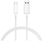 Huawei adatkábel, usb - type-c, 8a, gyorstöltő, 100cm, fehér (LX1218B)