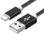 REEKIN Apple iPad/iPhone/iPod Csatlakozókábel [1x USB 2.0 dugó, A típus - 1x Apple Dock dugó Lightning] 1.00 m Fekete (4260272282368) (4260272282368)