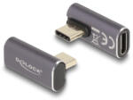 Delock USB-C PD 40 Gbit/s 8K 60Hz 90 fokos elforgatott adapter (60048) (60048)