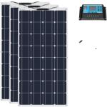  300 W-os rugalmas napelemes rendszer, nagy hatékonyság, könnyű kialakítás, 300 W-os napelemes rendszer