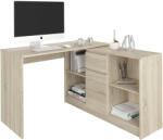 Mobene Modern sarok íróasztal és komód szett N14 - sonoma