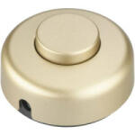 inter Bär 1 pólusú lábkapcsoló, 2 A 250 V/AC, arany (5062-010.01)