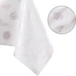 AmeliaHome Asztalterítő fehér nyomott ünnepi 140x280 AmeliaHome