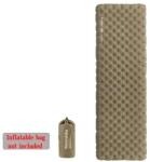  Felfújható matrac, ultrakönnyű kivitel, magas hőszigetelés, R3, 2-186x64 cm-barna